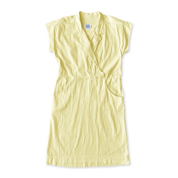 Vintage Butter Yellow Maxi Sun Dress Summer Cottagecore Coastal Grandma Romantic - Picture 1 of 11